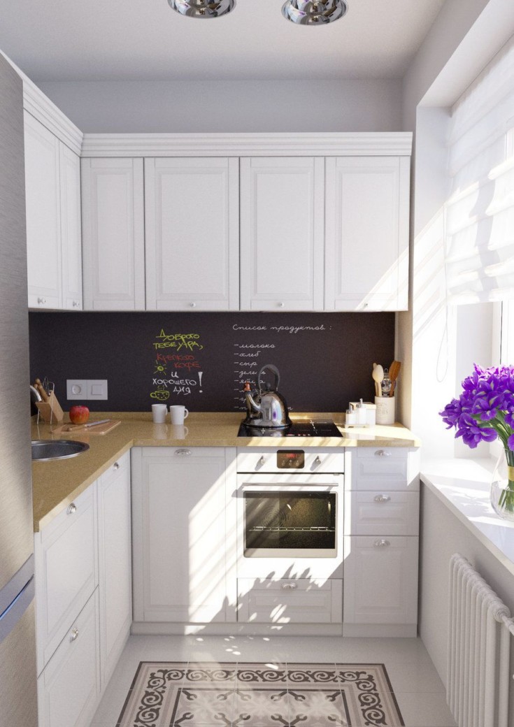 (+137 фото) Кухонные гарнитуры для угловых маленьких кухонь